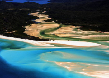 Flussmündung in Australien