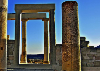 Der Apollotempel auf Naxos