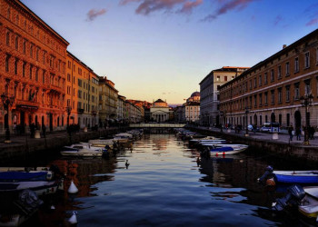 Canal Grande in Triest