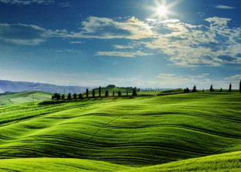 Bezaubernd schön - die grünen Hügel der Toskana