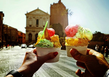 Gelato in Rom