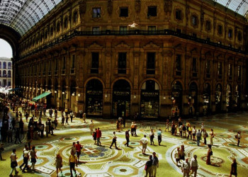 Die Galleria Vittorio Emanuele in Mailand