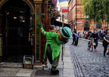 Im Stadtteil Temple Bar in Dublin