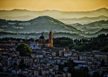 Blick auf Urbino