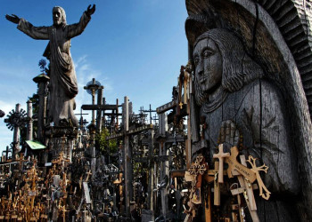 Siauliai, Berg der Kreuze