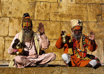 Sadhus in Rajasthan