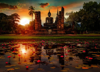 Tempel im Sukhothai Historical Park