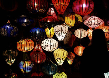 Wenn es Nacht wird in Hoi An ...