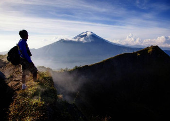Berglandschaft in Indonesien