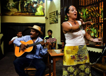 Livemusik in einer kubanischen Bar