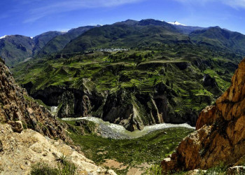 Das Colca-Tal bei Arequipa