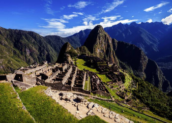 Blick auf Machu Picchu