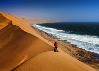 Sanddüne im Namib-Naukluft-Park