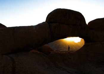 Faszinierende Felsenlandschaft in Namibia