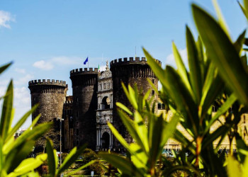 Das Castel Nuovo in Neapel