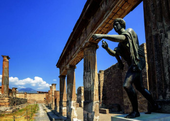 Auf dem Forum von Pompeji