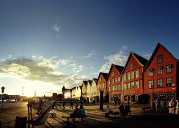 Mitsommernacht in Bergen