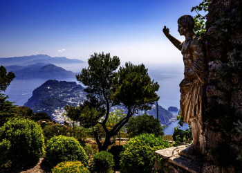 Aussichtspunkt auf der Insel Capri