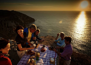 Verlockend: ein Picknick an Portugals Küste