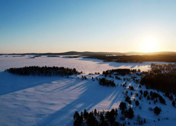 Winterstimmung in Lappland