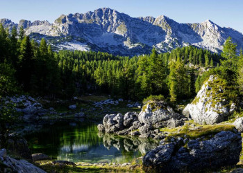 Klare Bergluft und Wahnsinnsaussicht auf die Julischen Alpen