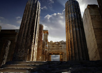 Der Parthenon auf der Akropolis