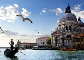 Gondelfahrt in Venedig