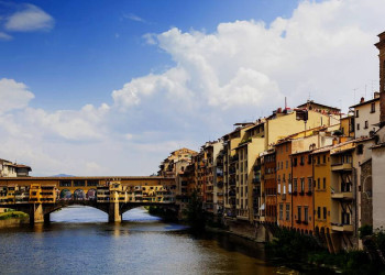 Die Ponte Vecchio in Florenz