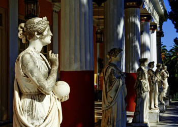 Das Achilleion, Kaiserin Sisis Schloss auf Korfu