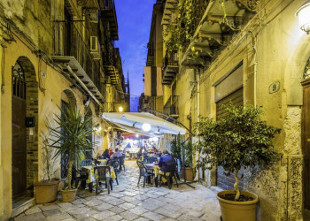Palermo am Abend
