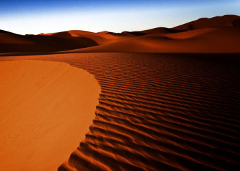 Die Sanddünen des Erg Chebbi.