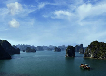 Die Halongbucht in Vietnam