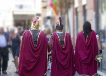 Moderne Legionäre in Rom