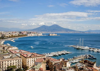 Blick auf den Golf von Neapel