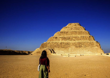 Die Stufenpyramide von Sakkara