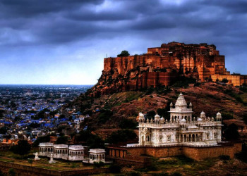 Das Mehrangarh Fort in Jodhpur