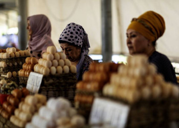 Chorsu-Markt in Taschkent, Usbekistan