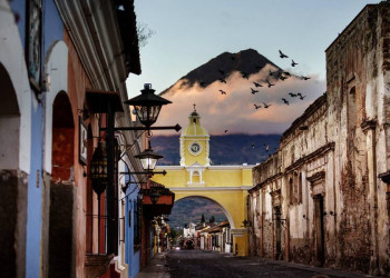 Kolonialperle Antigua in Guatemala