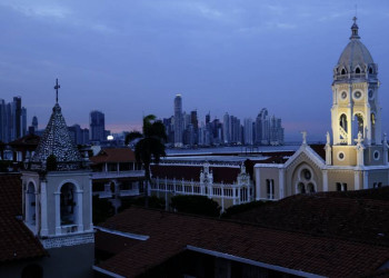 Die Skyline von Panama-Stadt
