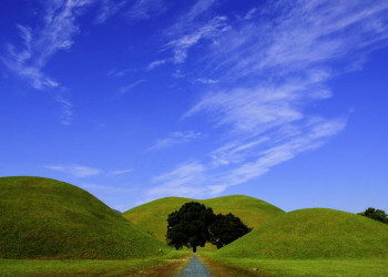 Im Tumuli-Park von Gyeongju