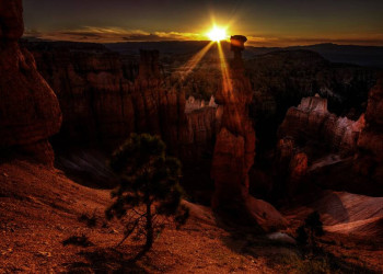 Abendstimmung im Bryce Canyon