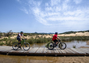Radtour durch die Dünen