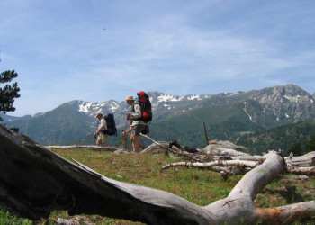 Wanderung in den Bergen