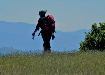 Wanderung in den Bergen
