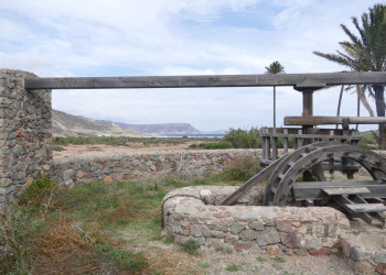 Historisches Wasserrad