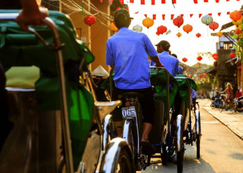 Fahrradrikscha in Hoi An