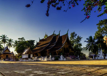 Der Tempel Wat Xieng Thong in Luang Prabang