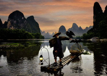 Auf dem Li-Fluss bei Guilin