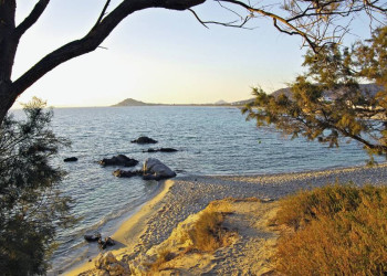 Sandstrand auf Naxos