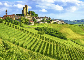 Serralunga d'Alba im Piemont